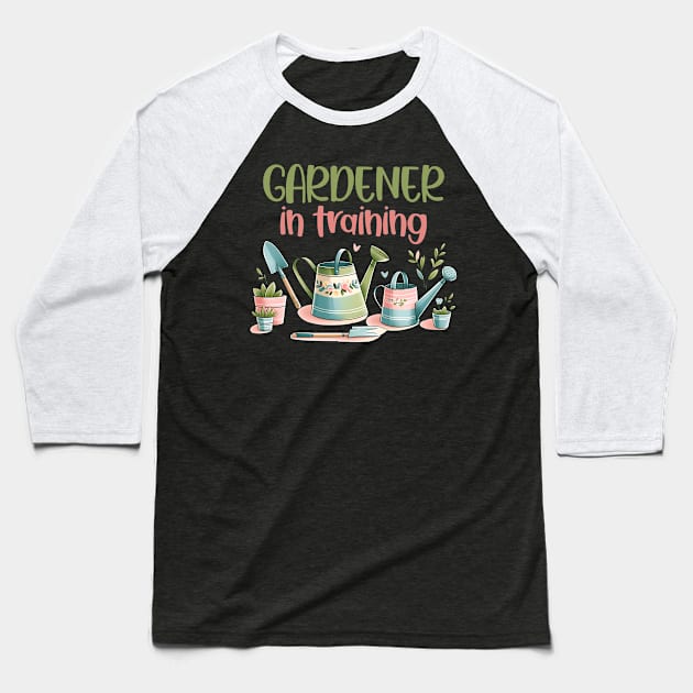 Gardener in training Baseball T-Shirt by Dylante